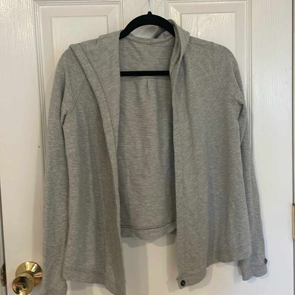 Calia jacket single button with hood